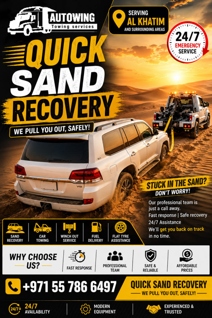 Quick Sand Recovery Yas Island