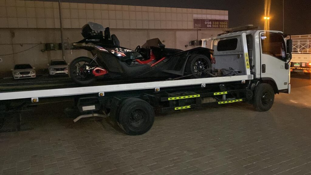 Motorcycle Towing Service in Abu Dhabi – Call Anytime +971 55 786 6497