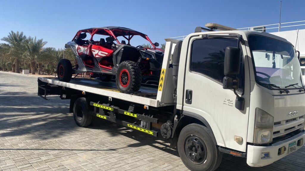 Sport Car Towing in Abu Dhabi