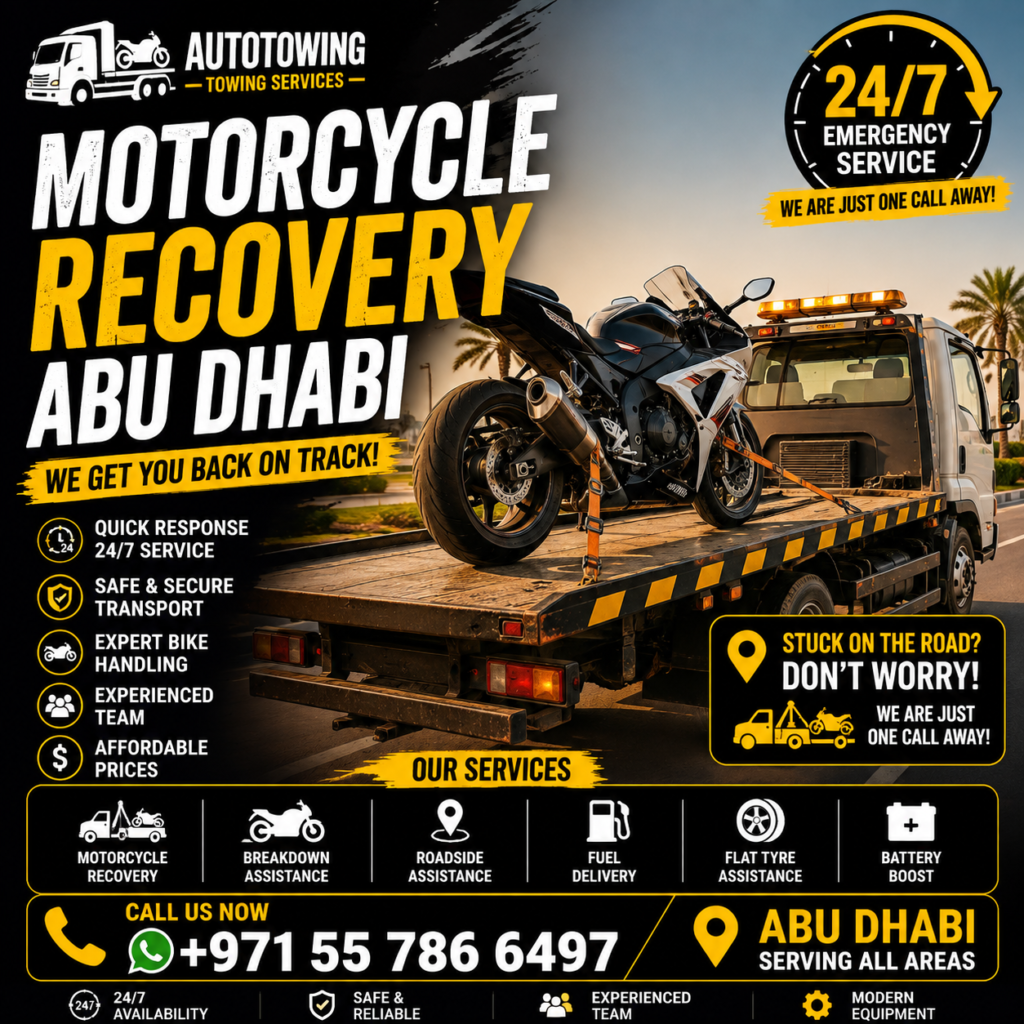 Motorcycle Recovery Abu Dhabi,