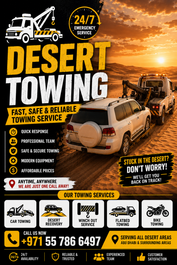 Desert Towing Abu Dhabi