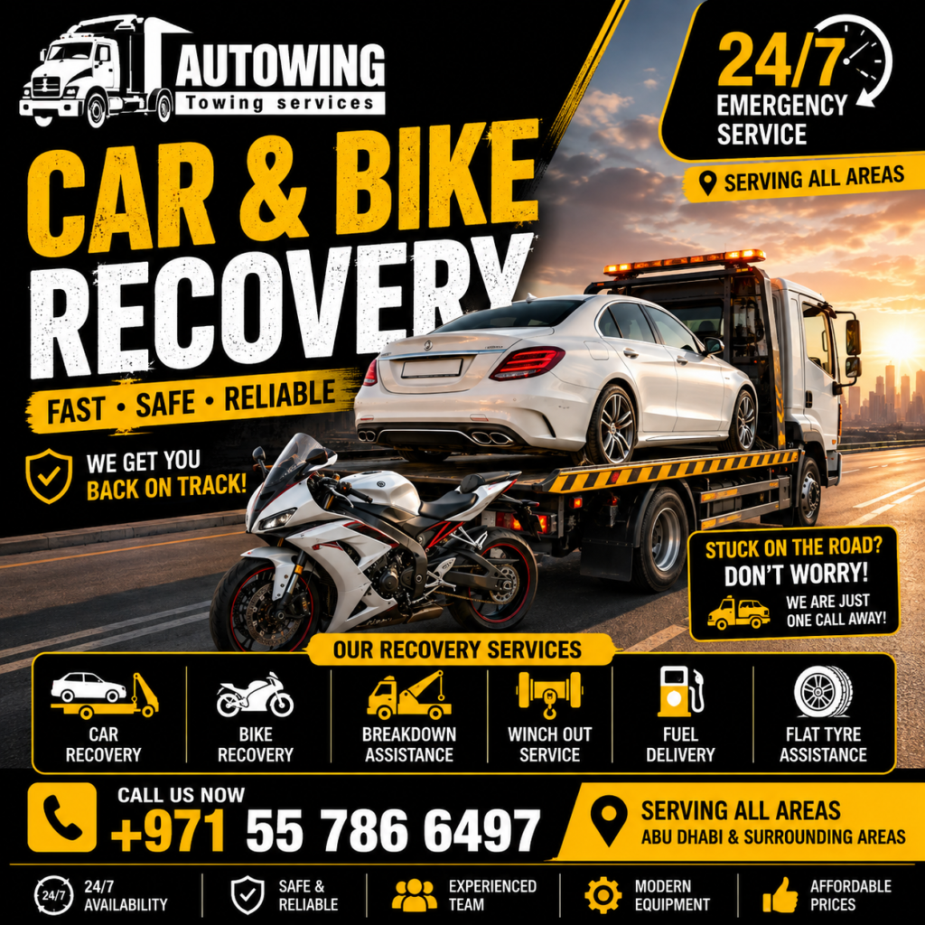 Car & Bike Recovery Abu Dhabi