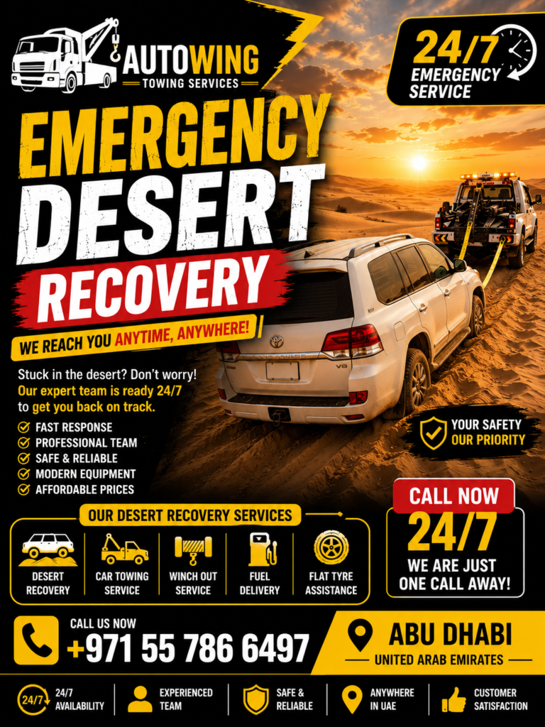 Emergency Desert Recovery Abu Dhabi