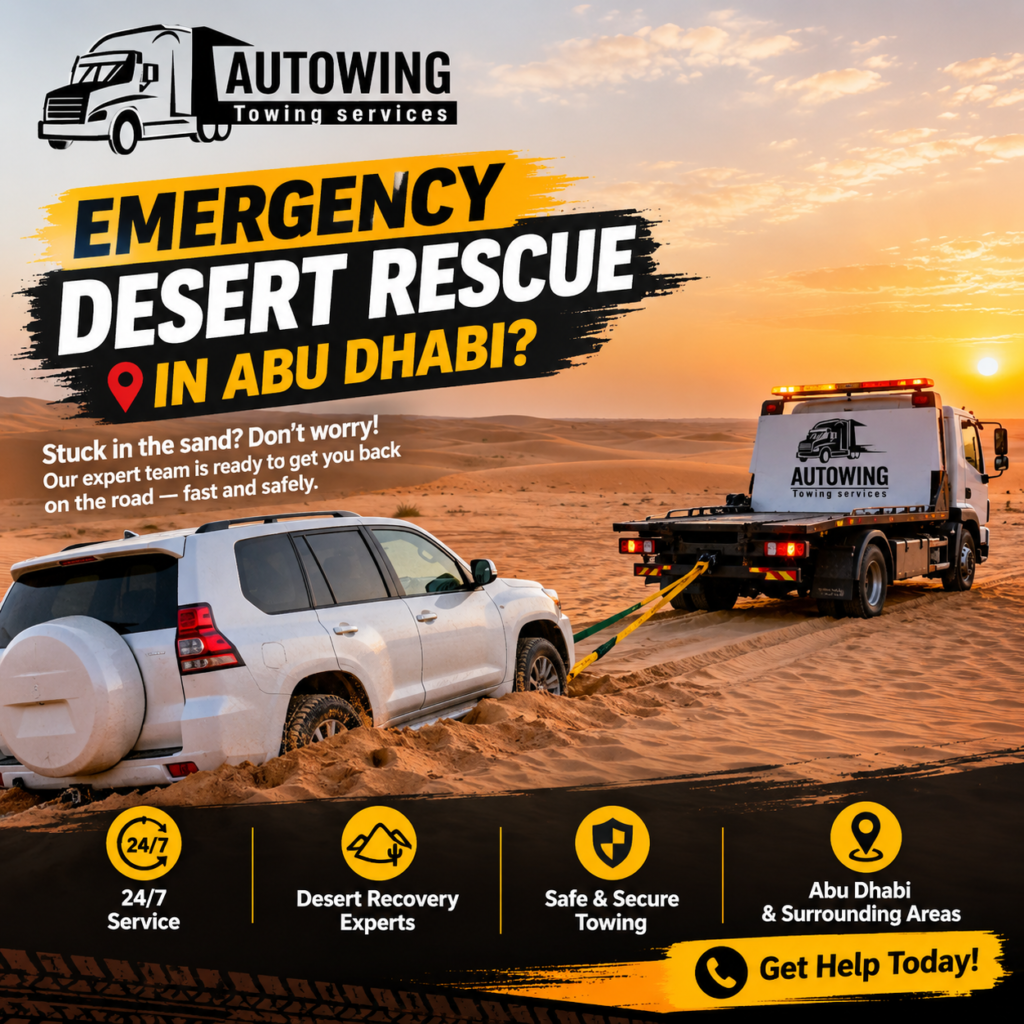 Need 4x4 Vehicle Rescue in Abu Dhabi